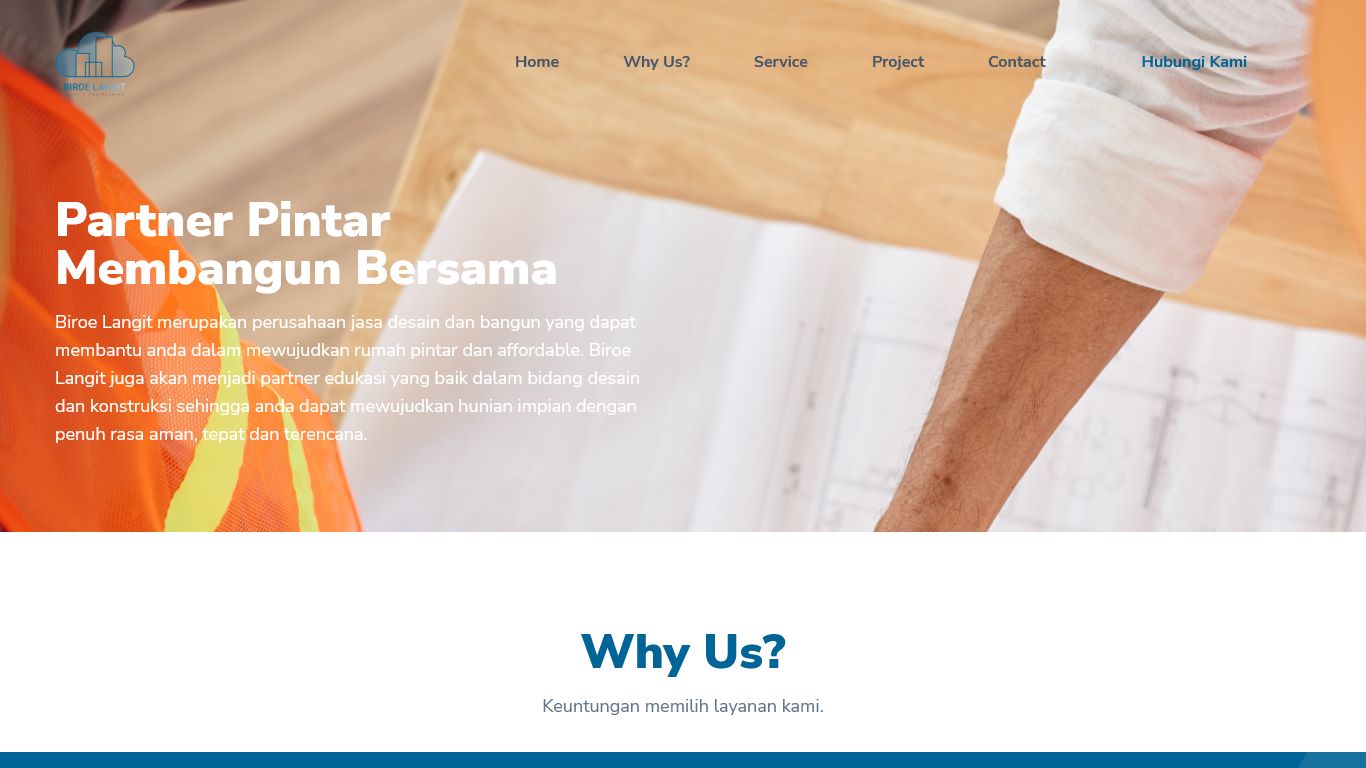Biroe Langit Perkasa Landing Page